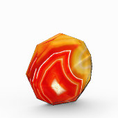 Falln Orange Agate Fotoblock (Links)