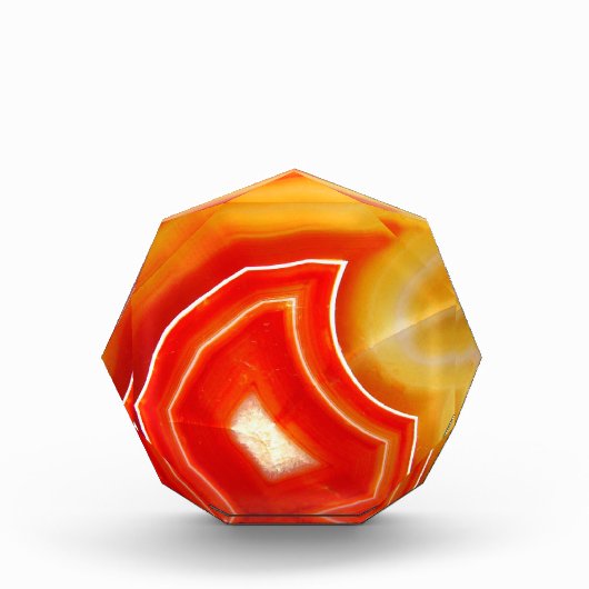 Falln Orange Agate Fotoblock (Vorderseite)