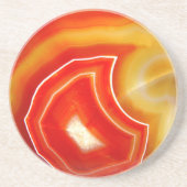 Falln Orange Agate Getränkeuntersetzer (Vorne)