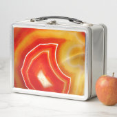 Falln Orange Agate Metall Brotdose (Beispiel)
