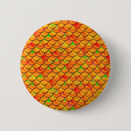 Falln Orange und grüne Skala Button (Vorderseite)