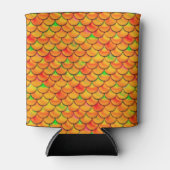 Falln Orange und grüne Skala Dosenkühler (Vorderseite)