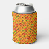 Falln Orange und grüne Skala Dosenkühler (Kanne Rückseite)
