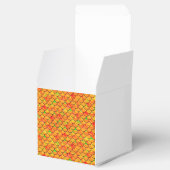 Falln Orange und grüne Skala Geschenkschachtel (Geöffnet)