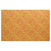 Falln Orange und grüne Skala Stoff (Yard (91,4 cm))