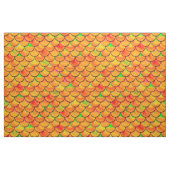 Falln Orange und grüne Skala Stoff (Fat Quarter (45,7 x 55,9 cm))