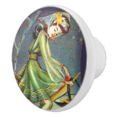 Falln Ostern Hexe Keramikknauf (Rechts)