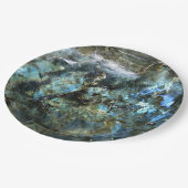 Falln Ozean-Stein Pappteller (Schrägansicht)