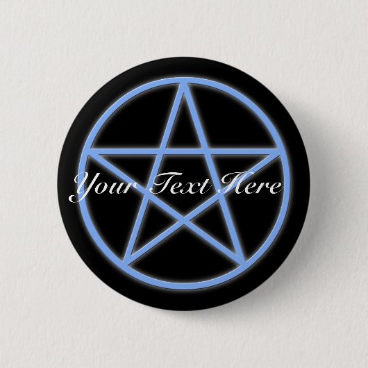 Falln Pagan Pentacle Button (Vorderseite)