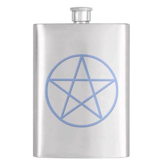 Falln Pagan Pentacle Flachmann (Vorderseite)
