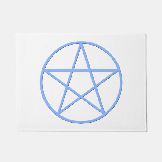 Falln Pagan Pentacle Fußmatte (Vorderseite)