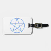 Falln Pagan Pentacle Gepäckanhänger (Vorderseite horizontal)