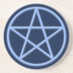 Falln Pagan Pentacle Getränkeuntersetzer