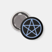 Falln Pagan Pentacle Magnet (Vorderseite/Rückseite)