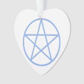 Falln Pagan Pentacle Ornament (Vorderseite)
