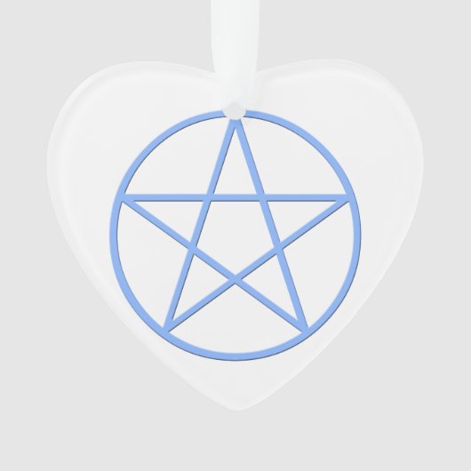 Falln Pagan Pentacle Ornament (Vorderseite)