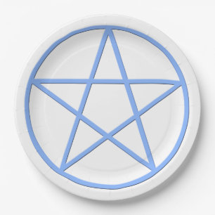 Falln Pagan Pentacle Pappteller