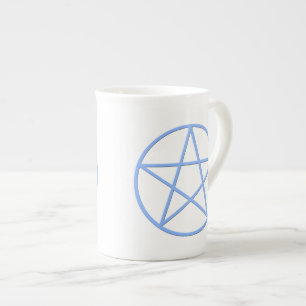 Falln Pagan Pentacle Porzellantasse