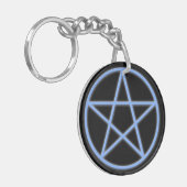 Falln Pagan Pentacle Schlüsselanhänger (Vorderseite links)