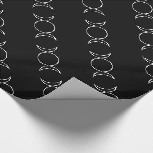 Falln Pagan Triple Godß Symbol Geschenkpapier (Ecke)