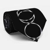 Falln Pagan Triple Godß Symbol Krawatte (Gerollt)