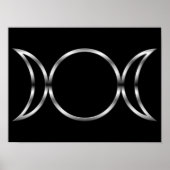 Falln Pagan Triple Godß Symbol Poster (Vorne)