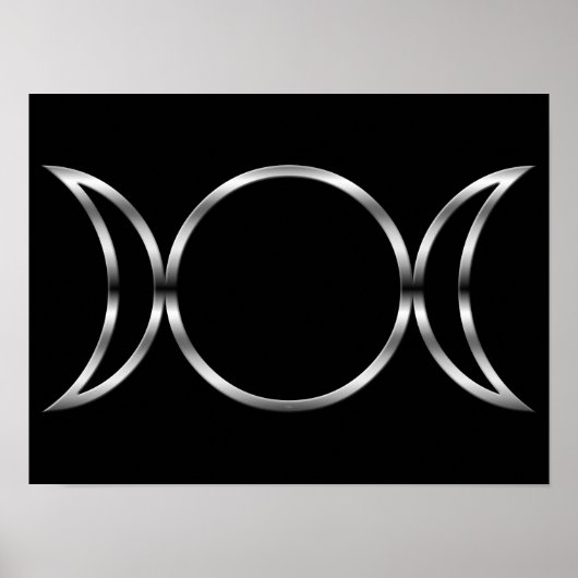 Falln Pagan Triple Godß Symbol Poster (Vorne)
