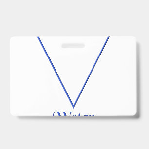 Falln Pagan Wasserelementsymbol Ausweis