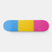 Falln Pansexual Stolz-Flagge Skateboard (Horizontal)
