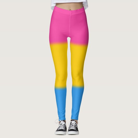 Falln Pansexual Stolz Leggings (Vorderseite)