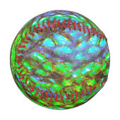 Falln Peacock Ammolite Baseball (Vorderseite Links)