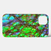 Falln Peacock Ammolite Case-Mate iPhone Hülle (Rückseite (Horizontal))