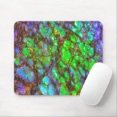 Falln Peacock Ammolite Mousepad (Mit Mouse)
