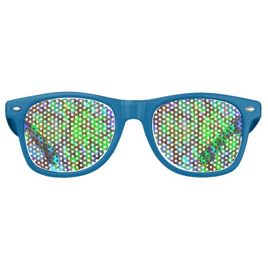 Falln Peacock Ammolite Partybrille (Vorderseite)