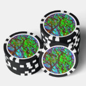Falln Peacock Ammolite Pokerchips (Stapel)