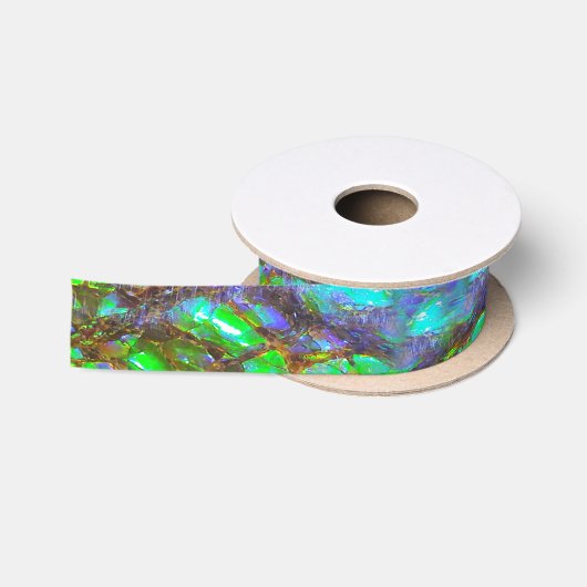 Falln Peacock Ammolite Satinband (Spule)