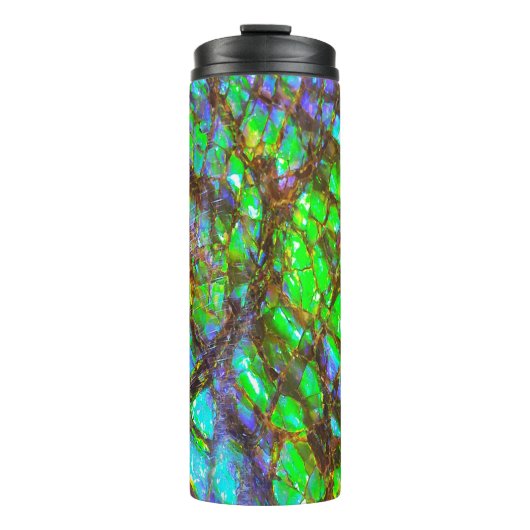 Falln Peacock Ammolite Thermosbecher (Vorderseite)
