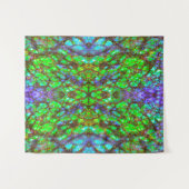 Falln Peacock Ammolite Wandteppich (Vorderseite (Horizontal))