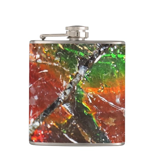 Falln Piedras Arcoiris Flachmann (Vorderseite)