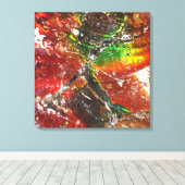 Falln Piedras Arcoiris Leinwanddruck (Insitu (Holzboden))