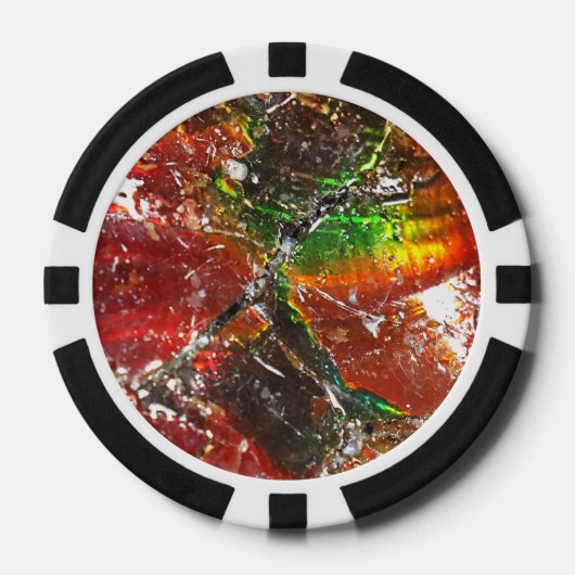 Falln Piedras Arcoiris Pokerchips (Vorderseite)