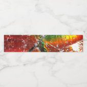 Falln Piedras Arcoiris Wasserflaschenetikett (Einzelnes Label)