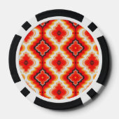 Falln Psychedelic Sunset Pokerchips (Rückseite)