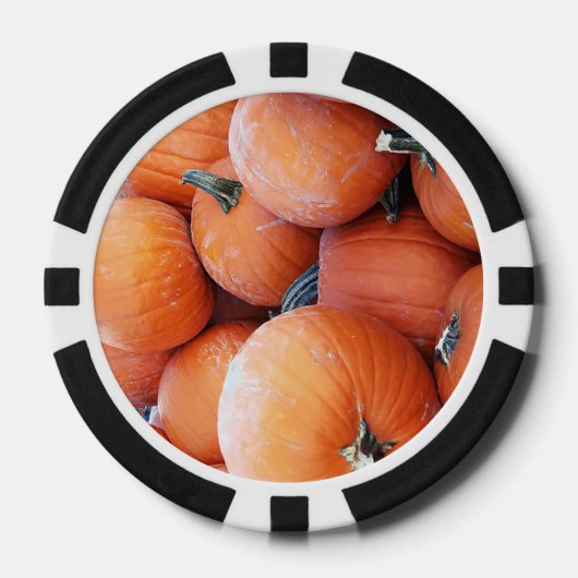 Falln Pumpkin Pile Pokerchips (Vorderseite)