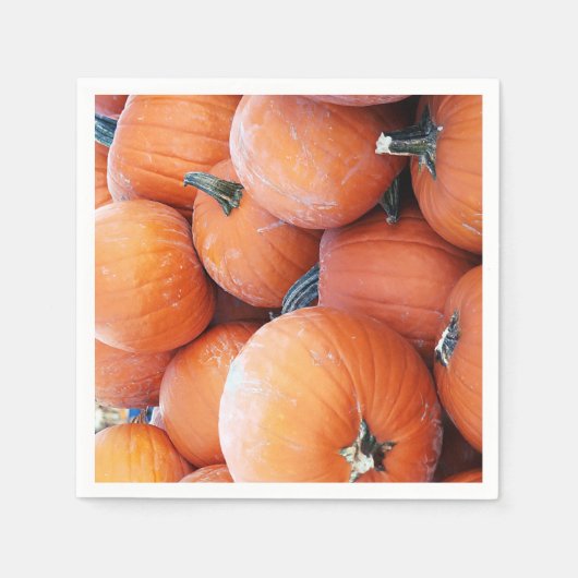 Falln Pumpkin Pile Serviette (Vorderseite)