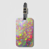 Falln Rainbow Brasilianischer Opal Gepäckanhänger (Vorderseite Vertikal)
