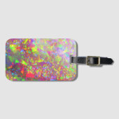 Falln Rainbow Brasilianischer Opal Gepäckanhänger (Vorderseite (Horizontal))