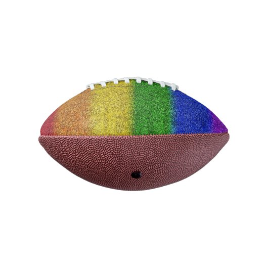 Falln Rainbow Glitter Gradient Football (Gedreht 270)
