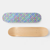Falln Regenbogen-Blasen-Meerjungfrau-Skalen Skateboard (Horizontal)