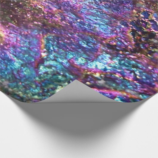 Falln Regenbogen-Felsen Geschenkpapier (Ecke)